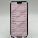 iPhone 15 Pro 1TB Black 98% battery 87% Apple International (scratched paint on the edge) - HH3436 