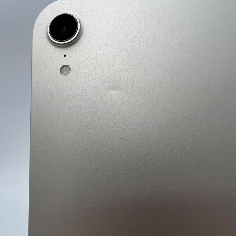 iPad Mini 6 8.3" 256GB White Wifi 94% Battery 93% (white spot screen, dented back, scratched logo) 
