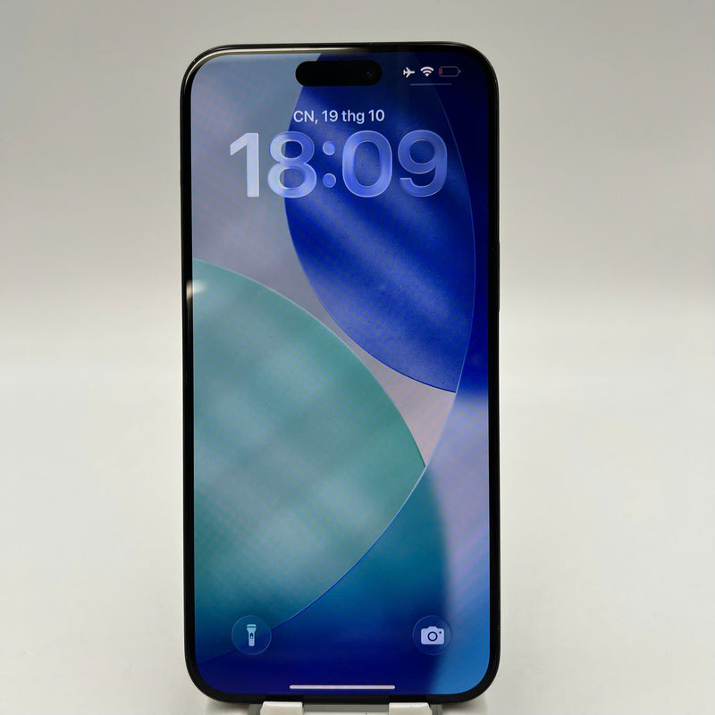 iPhone 15 Pro Max 256GB Blue 98% battery 88% International from RKT (No RKT sim - scratched paint on the edge) - HH7880 