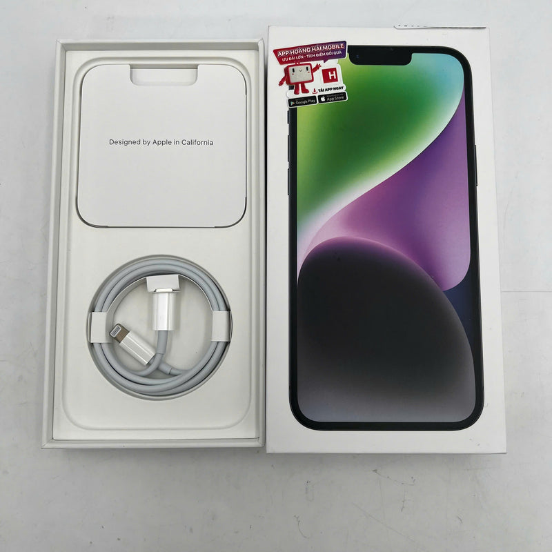 iPhone 14 Plus 128GB Black 100% FullBox International Apple (scratched screen) - HH2266 