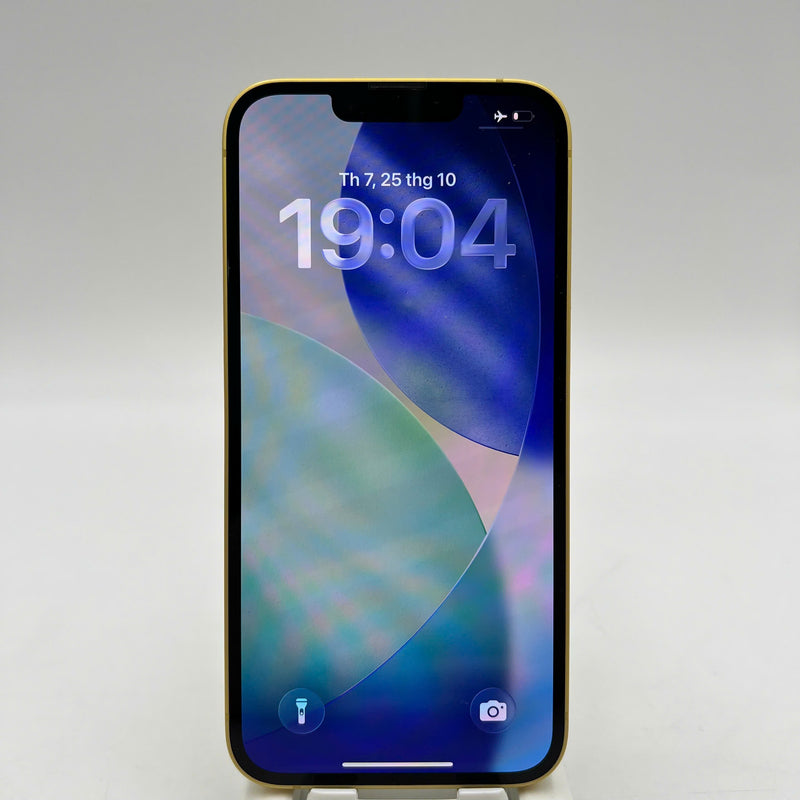 iPhone 14 128GB Gold 98% battery 100% Apple International (Replaced battery, scratched edges, scratched orange edges) - HH7549 