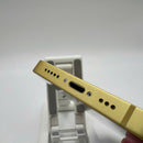 iPhone 14 128GB Gold 98% battery 100% Apple International (Replaced battery, scratched edges, scratched orange edges) - HH7549 