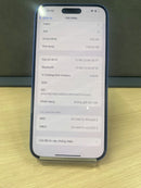 iPhone 16 Plus 256GB Blue 99% battery 95% International Apple - HH4538 