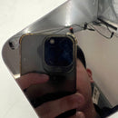 iPhone 12 Pro Max 128GB Blue 98% battery 100% The device has paid off all network fees and is used like an Apple International (Battery replaced, scratched screen, scratched orange edge) - HH9827 