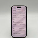 iPhone 14 Pro 128GB Black 98% battery 100% International from AU (No AU sim used - Battery replaced, scratches on edges, 3x spots) - HH1572 