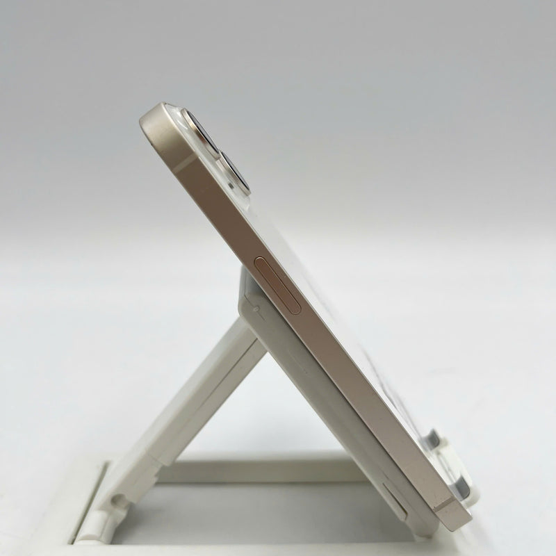 iPhone 14 128GB White 98% battery 100% Apple International (Replaced battery, chipped edge) - HH0133 