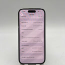 iPhone 14 Pro 128GB Purple 98% battery 100% International from DCM (No DCM sim used - Battery replaced, 0.5x/3x spots, scratches on orange edge, scratches on paint edge - HH4287 