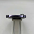 iPhone 14 Pro 128GB Purple 98% battery 100% International from DCM (No DCM sim used - Battery replaced, 0.5x/3x spots, scratches on orange edge, scratches on paint edge - HH4287 