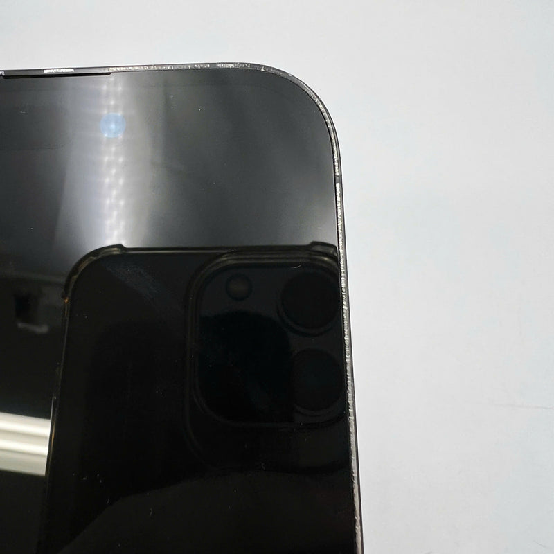 iPhone 14 Pro 256GB Black 97% battery 100% International from AU (No AU sim - Battery replaced, 0.5x/3x spots, bad scratches on the edge, scratched orange edge) - HH9729 