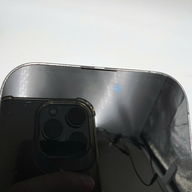 iPhone 14 Pro 256GB Black 97% battery 100% International from AU (No AU sim - Battery replaced, 0.5x/3x spots, bad scratches on the edge, scratched orange edge) - HH9729 