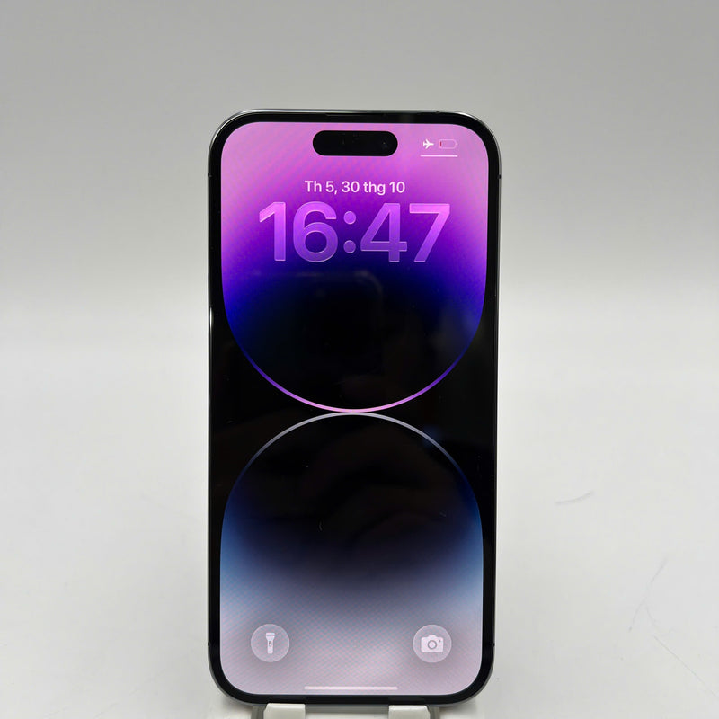iPhone 14 Pro 128GB Purple 98% battery 100% The device has paid off all network fees and is used like Apple International (Replaced battery, 3x spots) - HH5411 