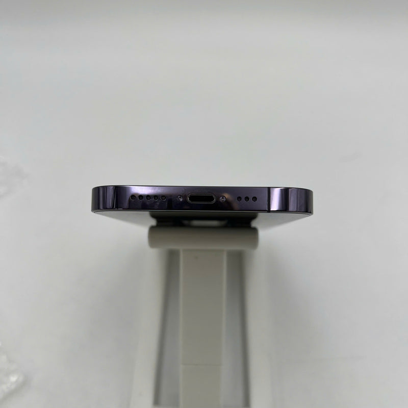 iPhone 14 Pro 128GB Purple 98% battery 100% The device has paid off all network fees and is used like Apple International (Replaced battery, 3x spots) - HH5411 