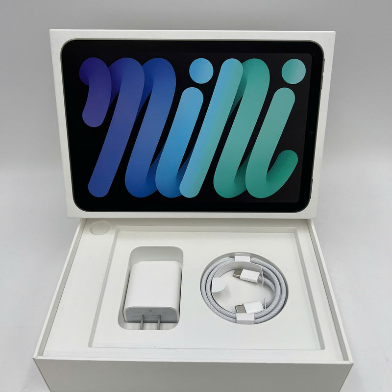 iPad Mini 7 2024 128GB Gray 5G + Wifi 98% battery 100% From SB (charged 33 times) 
