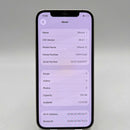 iPhone 12 128GB White 98% battery 100% International from SB (No SB sim used - Replaced battery, dented edges, 1x spot) - HH7131