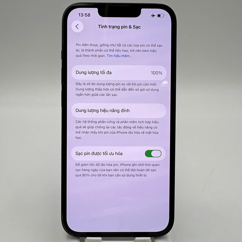 iPhone 14 128GB Black 98% battery 100% International from SB (No SB sim - Replaced battery, scratched edges, scratched orange edges) - HH6541 