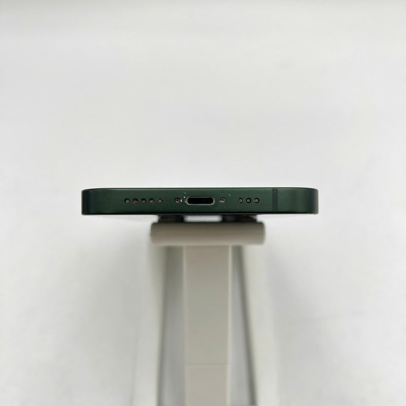 iPhone 13 128GB Green 98% battery 100% International from AU (No AU sim - Battery replaced, dented edges) - HH0033 