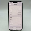 iPhone 15 128GB Green 98% battery 100% Apple International (Replaced battery, scratched orange border) - HH4568 