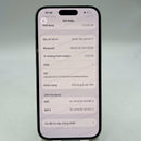 iPhone 15 128GB Green 98% battery 100% Apple International (Replaced battery, scratched orange border) - HH4568 