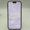 iPhone 14 Pro 256GB Gold 98% battery 100% International from AU (No AU sim - Battery replaced, 0.5x/3x spots, scratched screen, scratched edges, scratched orange edges) - HH3343 