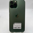 iPhone 13 Pro Max 256GB Green 98% battery 100% International from SB (No SB sim - Replaced battery, scratched charging port edge) - HH3642 