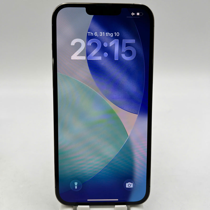 iPhone 13 Pro Max 256GB Green 98% battery 100% International from SB (No SB sim - Replaced battery, scratched charging port edge) - HH3642 