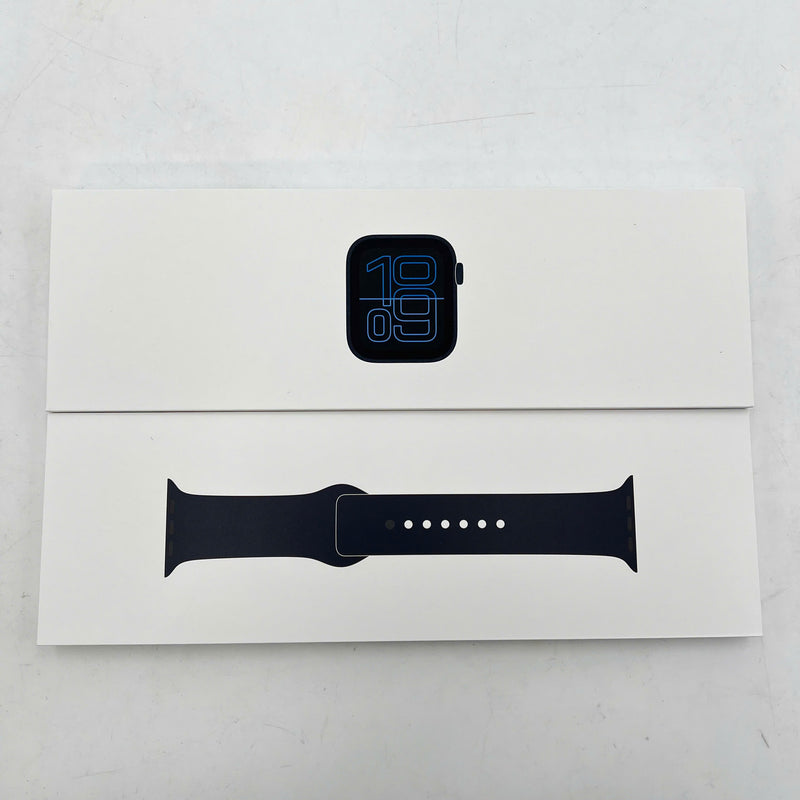 Apple Watch SE3 44mm 4G + GPS Midnight Aluminum Case/ Midnight Sport Band Original Box From SB 