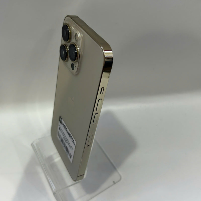 iPhone 13 Pro 128GB Gold 98% battery 100% The device has paid off all network bills and is used like Apple International (3x spots, scratched screen, DTP) - HH3498 