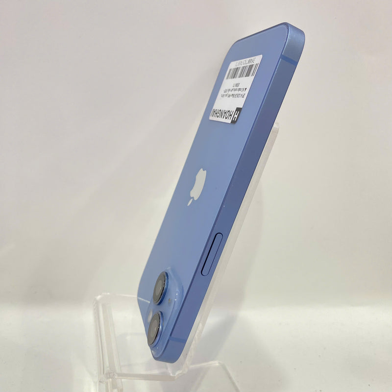 iPhone 14 128GB Blue 98% battery 100% International from AU (Does not use AU sim - scratched screen, cracked edges, DTP) - HH0171