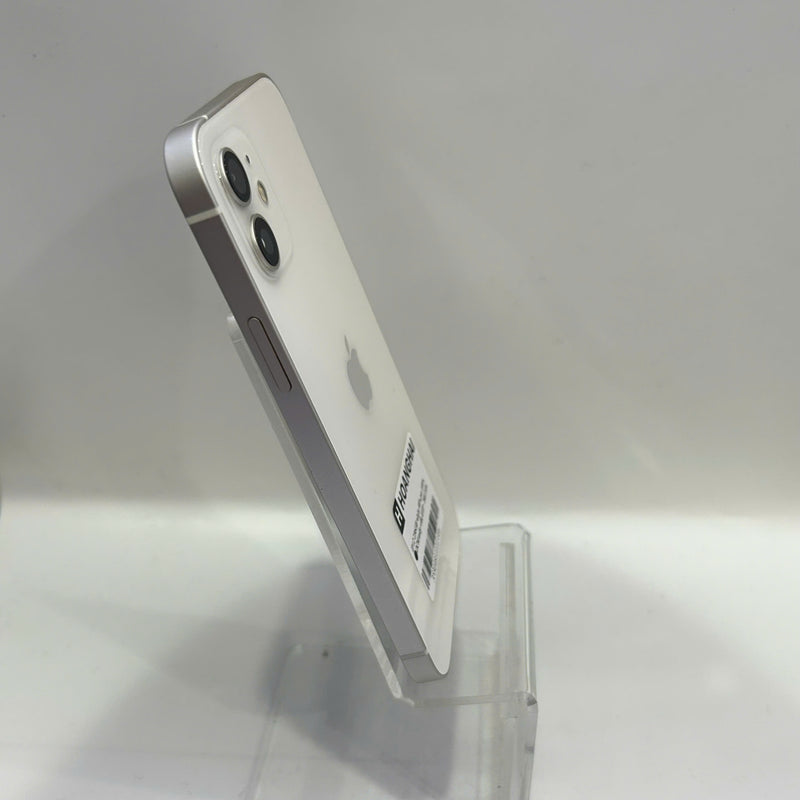iPhone 12 256GB White 98% battery 100% The device has paid all network fees and is used as an Apple International (Battery replaced, dented edges) - HH3306 