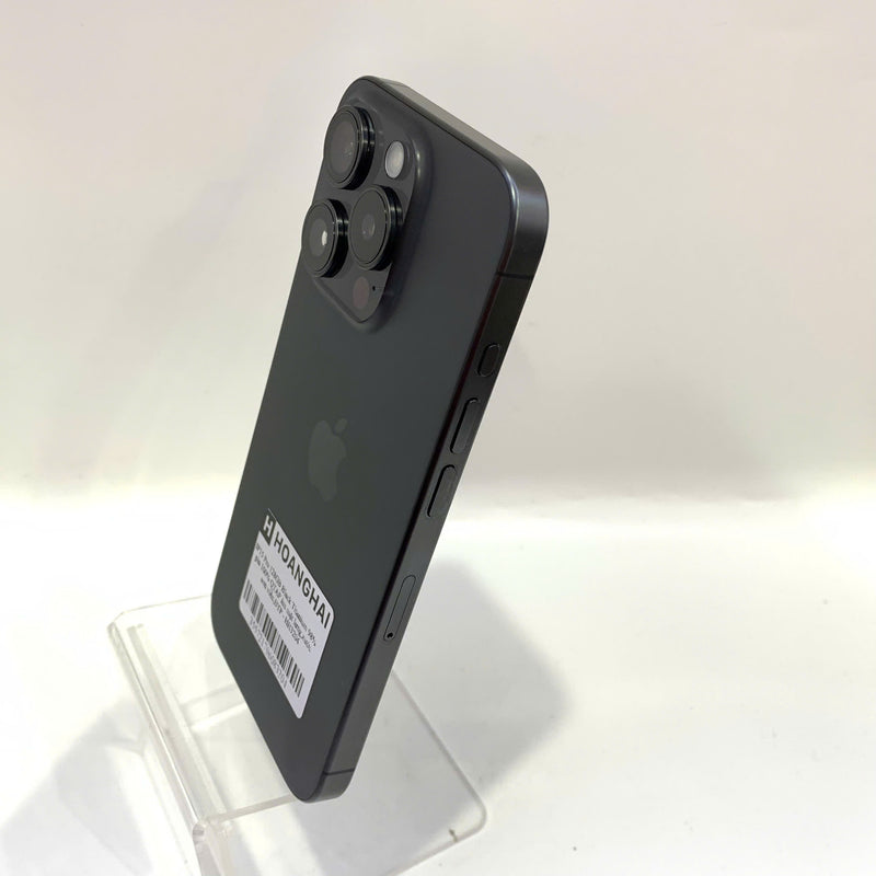 iPhone 15 Pro 128GB Black 98% battery 100% International Apple (dark back, scratched paint edges, DTP) - HH3204 