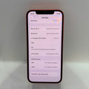 iPhone 12 128GB Red 98% battery 100% International from SB (No SB sim - Battery replaced) - HH9842 