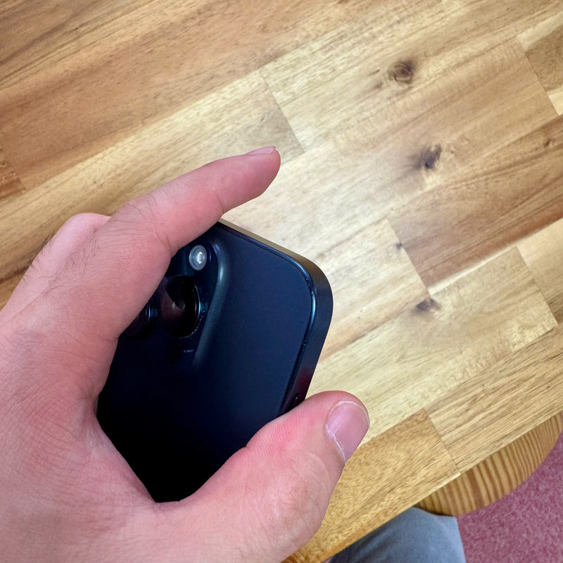 iPhone 15 Pro 128GB Blue 98% battery 88% The device has paid off all network bills and is used like an Apple International (Screen scratches) - HH1047 