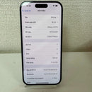 iPhone 15 Pro 128GB Blue 98% battery 88% The device has paid off all network bills and is used like an Apple International (Screen scratches) - HH1047 