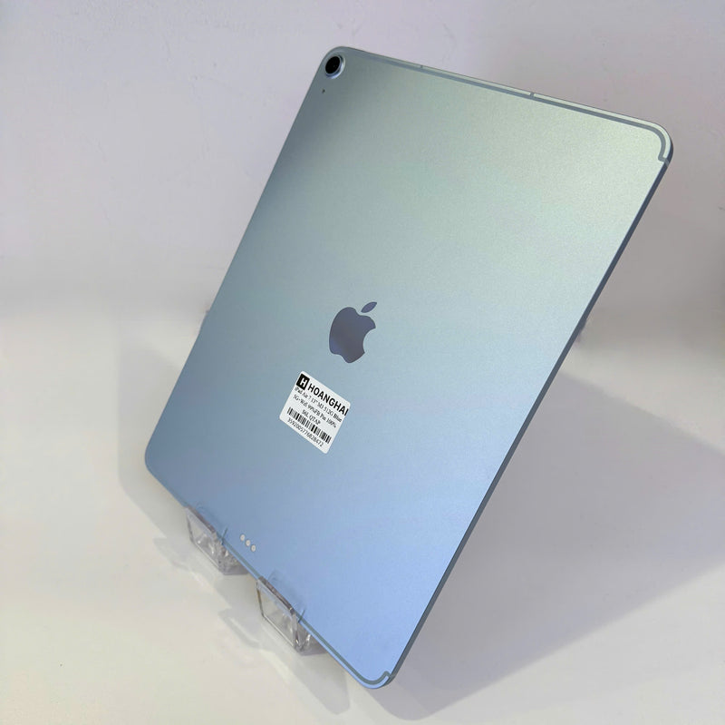 Ipad Air 7 M3 2025 13" 512GB Blue 5G + Wifi 99% Fullbox 100% battery International Apple (Charged 6 times) - HH8472 