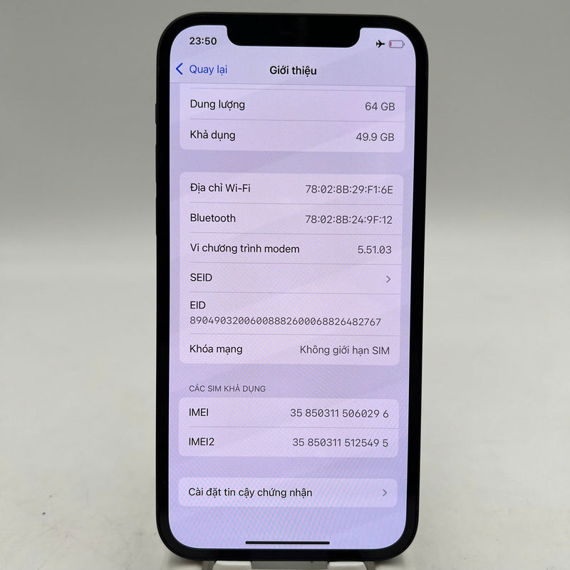 iPhone 12 64GB Black 98% battery 86% The device has paid off all network fees and is used like an Apple International (scratched edges, scratched orange edges) - HH0296 
