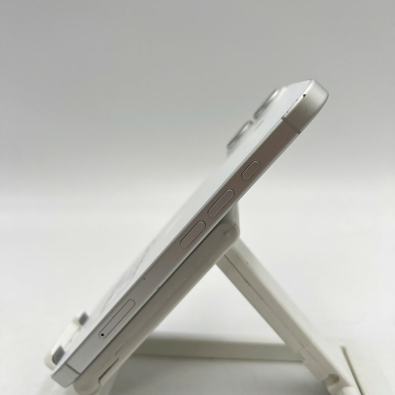 iPhone 16 256GB White 98% battery 90% Apple International (orange with purple spots, scratches on edges, scratches on screen) - HH7991 