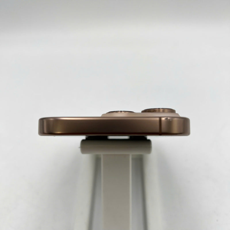 iPhone 16 Pro 128GB Desert Gold 98% battery 93% Apple International (scratched edges, dented edges, scratched screen) - HH0256 