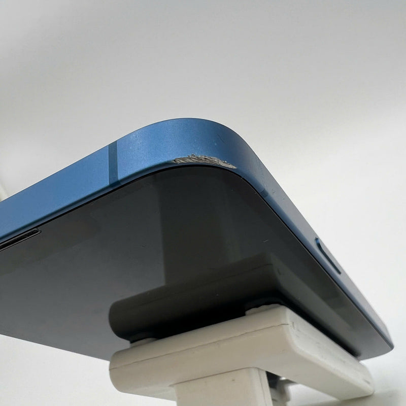 iPhone 13 128GB Blue 98% battery 100% Apple International (Replaced battery, scratched edges) - HH4384 