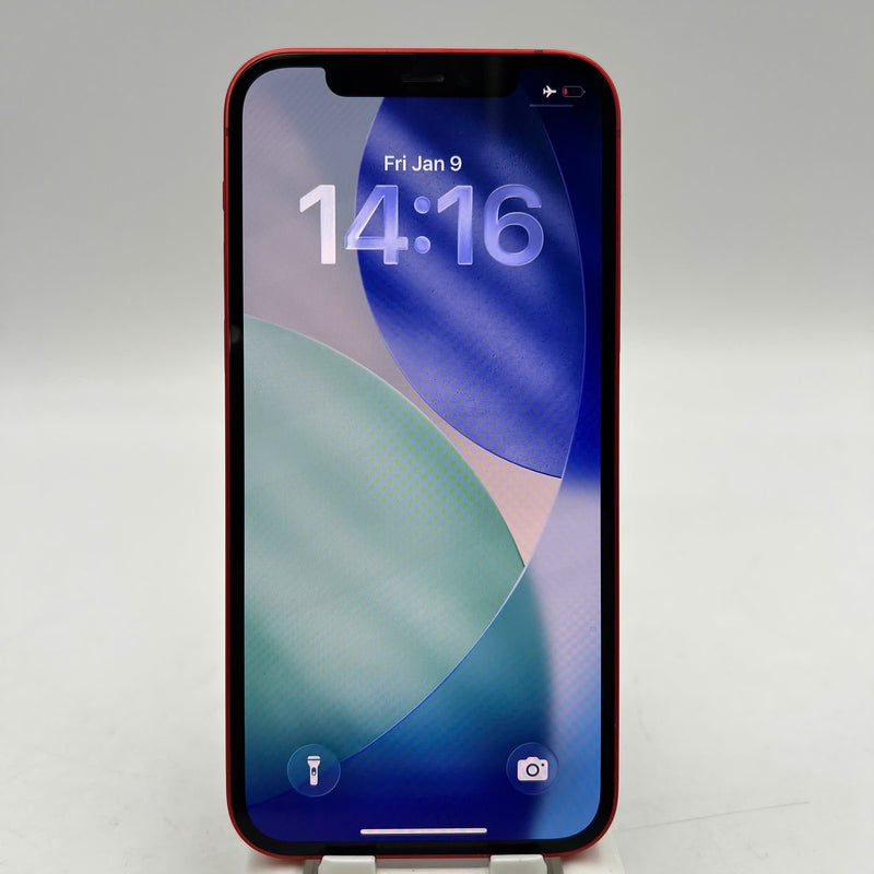 iPhone 12 128GB Red 98% battery 100% The device has paid all network fees and is used as an Apple International (Battery replaced) - HH3179 