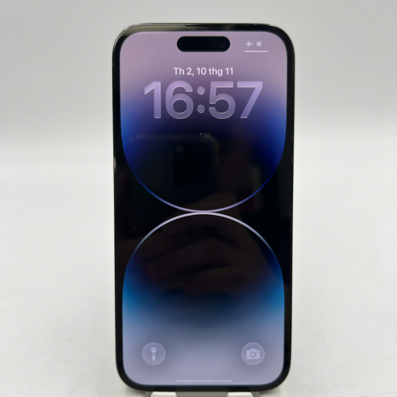 iPhone 14 Pro 256GB Black 98% battery 100% The device has paid off all network bills and is used like Apple International (scratched orange border, 0.5x/3x spots, DTP) - HH3020 