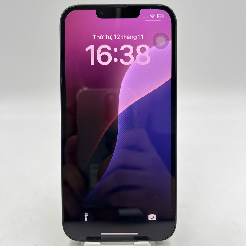 iPhone 14 128GB Black 100% Fullbox International Apple CPO - HH9866 