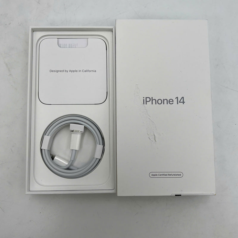 iPhone 14 128GB Black 100% Fullbox International Apple CPO - HH9866 