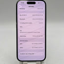 iPhone 15 256GB Blue 98% battery 100% International from SB (No SB sim - Replaced battery, scratched edges, scratched orange edges) - HH5592 