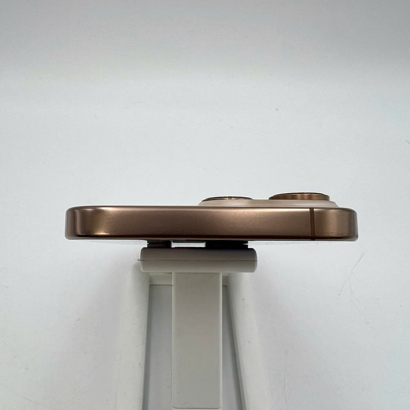 iPhone 16 Pro Max 512GB Desert Gold 98% battery 91% Apple International (dark border) - HH0764 