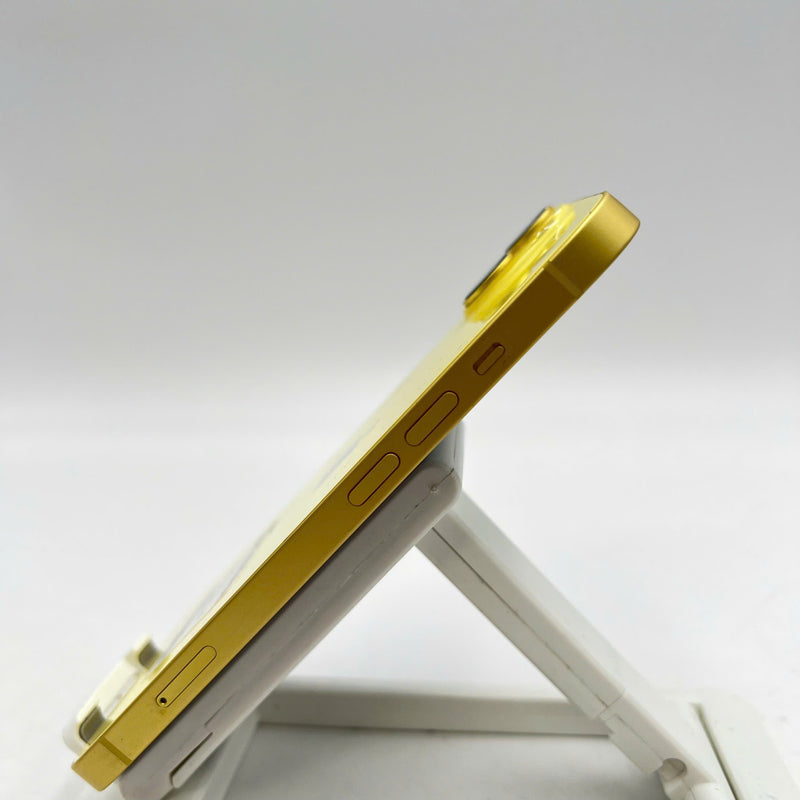 iPhone 14 128GB Gold 98% battery 100% Apple International (Battery replaced, dented edges) - HH7165 