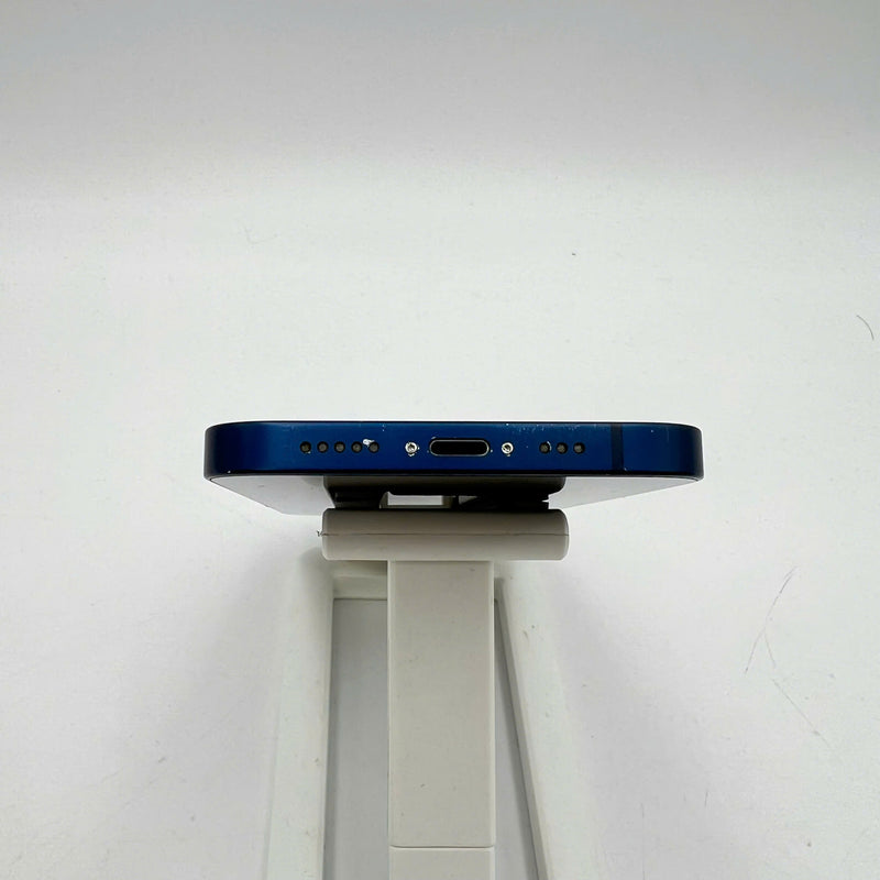 iPhone 12 256GB Blue 98% battery 100% The device has paid off all network fees and is used like an Apple International (Battery replaced, scratches on the edges, scratches on the orange edges) - HH9630 