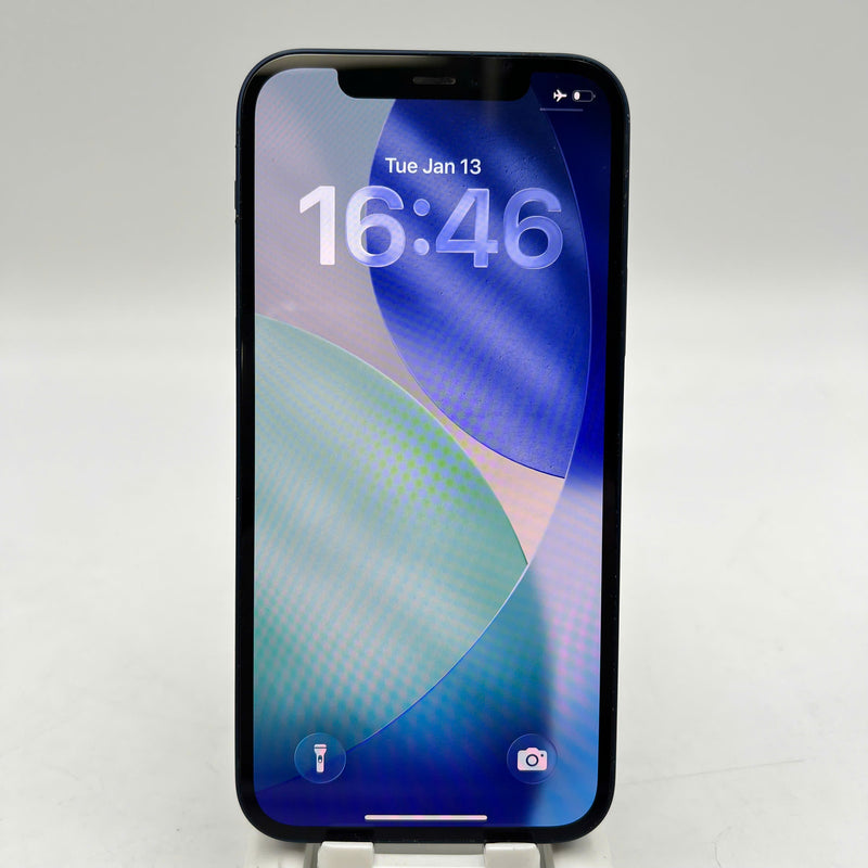 iPhone 12 256GB Blue 98% battery 100% The device has paid off all network fees and is used as an Apple International (Replaced battery, scratched edges, scratched orange edges) - HH7444 