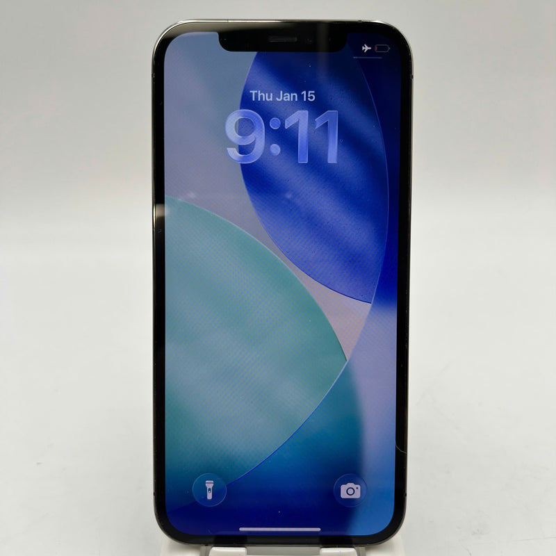 iPhone 12 Pro 256GB Black 98% battery 100% The device has paid off all network fees and is used like Apple International (Replaced battery, 1x spot, scratched charging port edge) - HH9044 