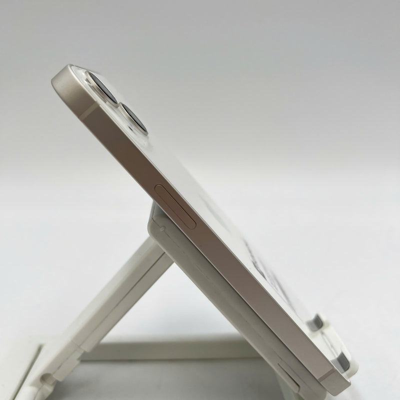 iPhone 13 128GB White 98% battery 100% Apple International (Replaced battery, scratched edges) - HH0055 