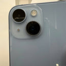 iPhone 14 128GB Blue 98% battery 100% International from DCM (No DCM sim - Replaced battery, scratched paint on the edge, scratched orange edge) - HH5710 
